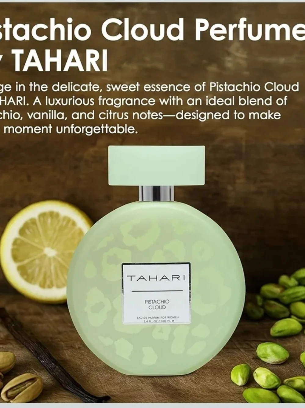 TAHARI Pistachio Cloud Women EDP 3.4 fl. oz